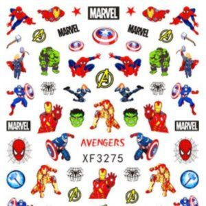 New Marvel Nail stickers